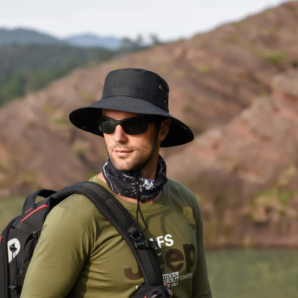 Fisherman Hat Men And Women Mesh Holes Breathable Outdoor Fishing Mountaineering Sun Hat Casual Summer Suncreen Unisex Bonnet
Fisherman Hat Men And Women Mesh Holes Breathable Outdoor Fishing Mountaineering Sun Hat Casual Summer Suncreen Unisex Bonnet