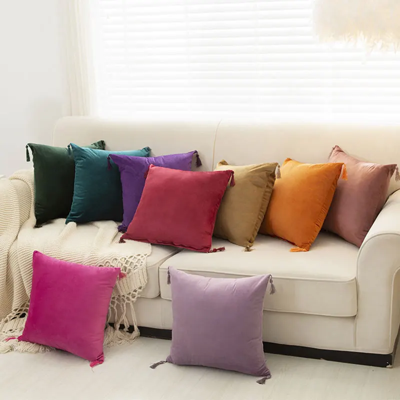 Dutch Fleece Cushion Cover 50x50cm Solid Color Pillow Case Short Tassel Home Decorative Pillowcase Velvet Throw Pillow Covers
Dutch Fleece Cushion Cover 50x50cm Solid Color Pillow Case Short Tassel Home Decorative Pillowcase Velvet Throw Pillow Covers