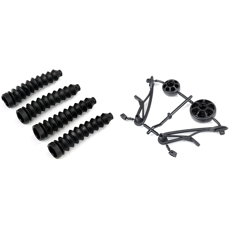 4Pc 8MM Shock Absorber Tower Shaped Bellows Damping Dust Cover Kit For 1/5 Hpi Baha Km Baja & 1Set Rear Tail Pulley Kit
4Pc 8MM Shock Absorber Tower Shaped Bellows Damping Dust Cover Kit For 1/5 Hpi Baha Km Baja & 1Set Rear Tail Pulley Kit
