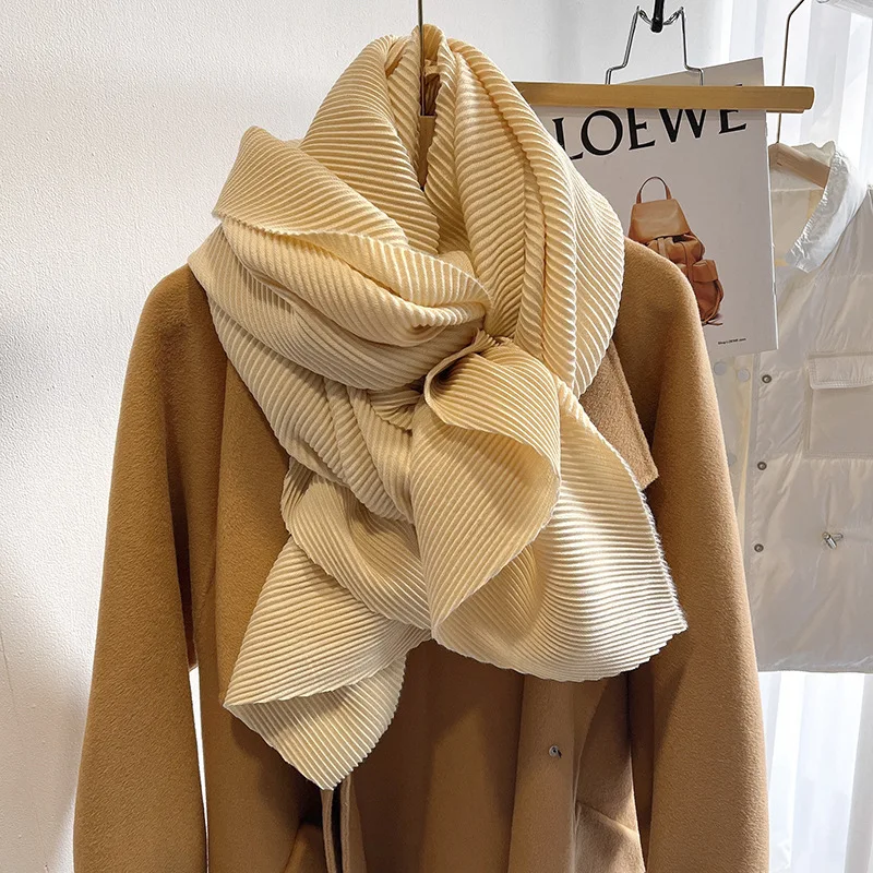 Long Shawls Wraps Large Crinkle Hijab Scarfs Women Fashion Kerchief Neck Scarves 70*200CM Korea Japan Solid Hijabs Scarf Ladies
Long Shawls Wraps Large Crinkle Hijab Scarfs Women Fashion Kerchief Neck Scarves 70*200CM Korea Japan Solid Hijabs Scarf Ladies