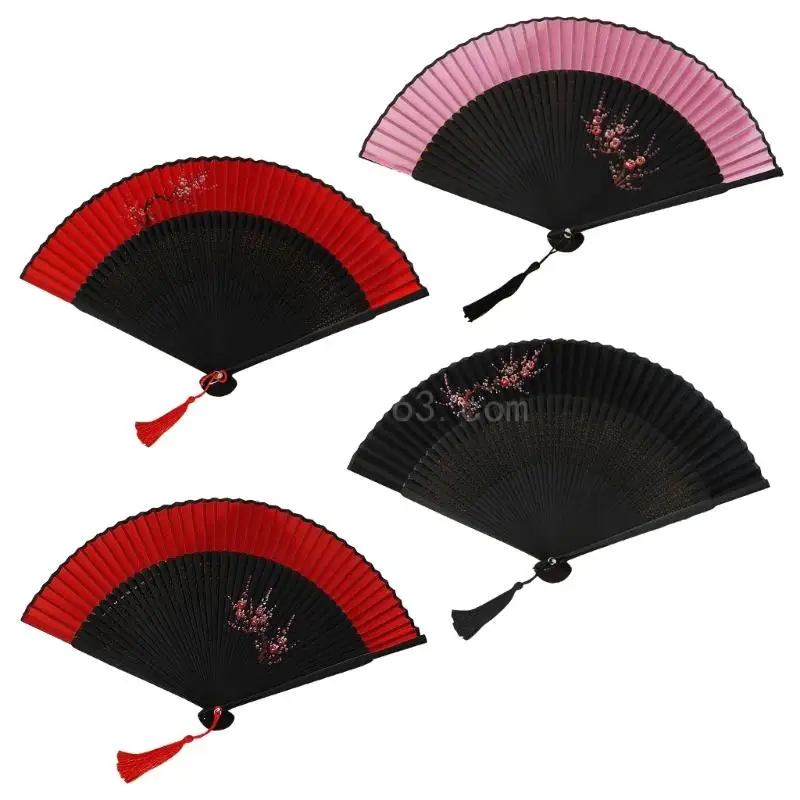 Vintage Silk Folding Fan Chinese Japanese Flower Pattern Dance Hand Fans for Women Festival Gift Performances Wedding
Vintage Silk Folding Fan Chinese Japanese Flower Pattern Dance Hand Fans for Women Festival Gift Performances Wedding
