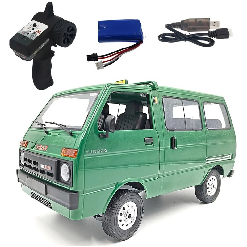 D42 1/10 2.4 2WD RC Car Simulation Drift Truck Van LED Light Remote Control On-Road Car WPL D42 TJ110 For Kids Gift
D42 1/10 2.4 2WD RC Car Simulation Drift Truck Van LED Light Remote Control On-Road Car WPL D42 TJ110 For Kids Gift