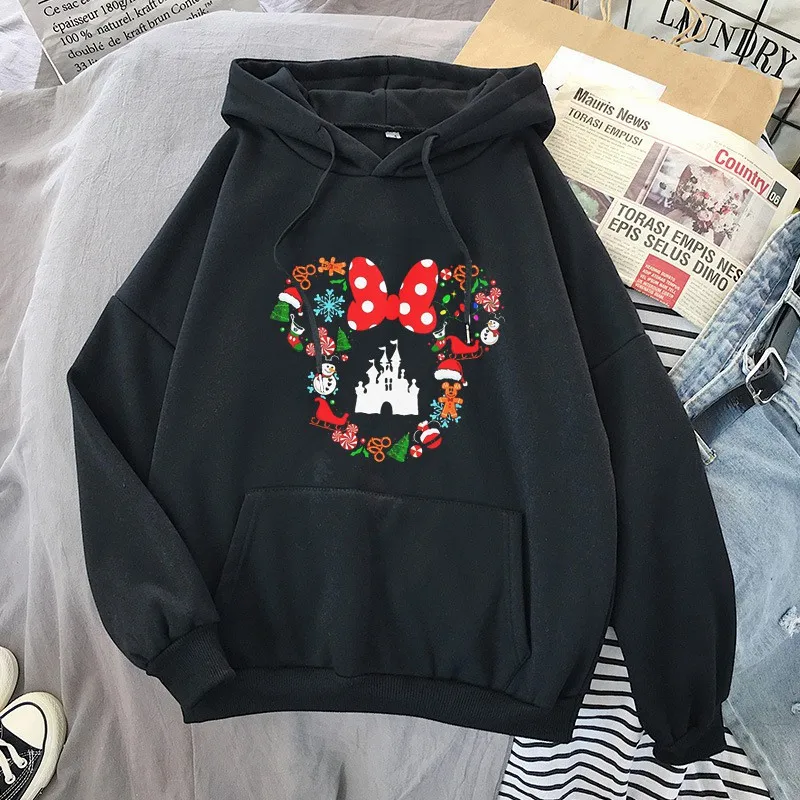 Mickey Minnie Christmas Kawaii Korean Fashion Cotton Hooded Women's Autumn Jacket Winter Hoodies Black Woman Sweatshirts 2022
Mickey Minnie Christmas Kawaii Korean Fashion Cotton Hooded Women's Autumn Jacket Winter Hoodies Black Woman Sweatshirts 2022