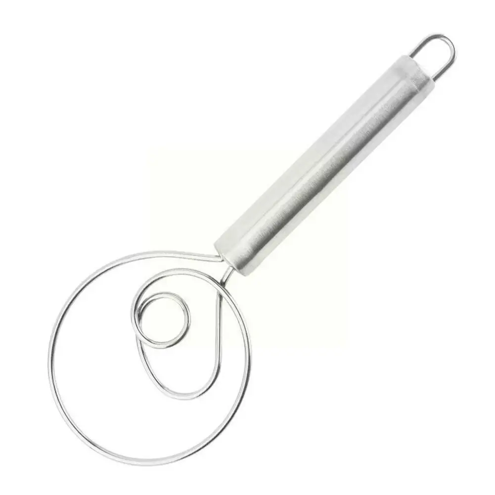 1PC Creative Stainless Steel Blender For DIY Bread Dough Bakeware Dough Whisk Eggs Beater Mixer Tool Oak Wood Handle G2V5
1PC Creative Stainless Steel Blender For DIY Bread Dough Bakeware Dough Whisk Eggs Beater Mixer Tool Oak Wood Handle G2V5