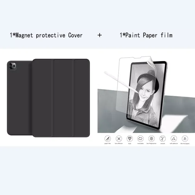 Stand Protection Clip For iPad Pro 12.9 Cover for 2020 Pro 11 2021 M1 Case Tri-fold magnet Back Case for Air 4 Air 5 Film
Stand Protection Clip For iPad Pro 12.9 Cover for 2020 Pro 11 2021 M1 Case Tri-fold magnet Back Case for Air 4 Air 5 Film