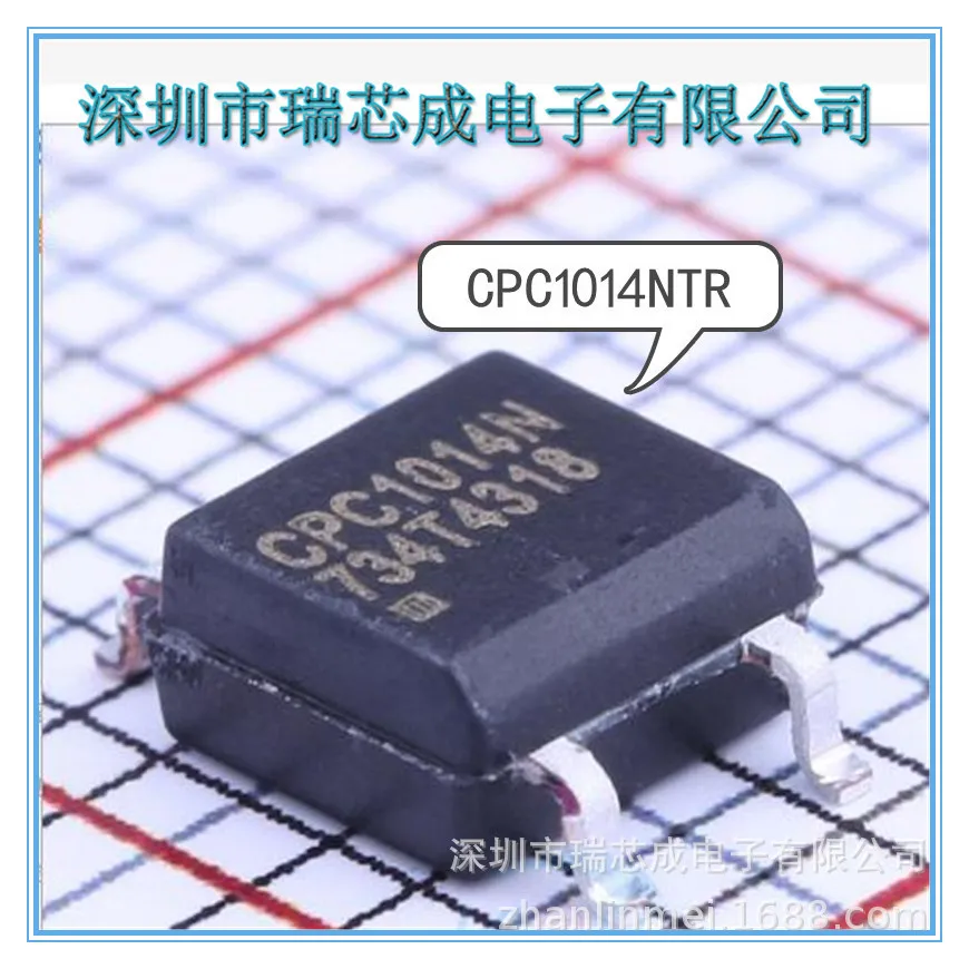 100% оригинальное CPC1014NTR SOP-4 _ P2.54 фотоэлектрическое твердотельное реле 
100% оригинальное CPC1014NTR SOP-4 _ P2.54 фотоэлектрическое твердотельное реле