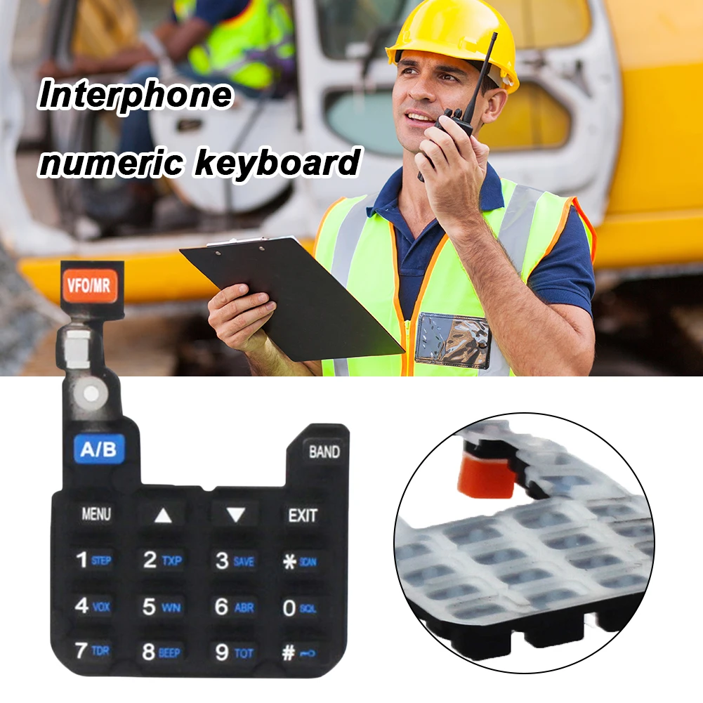 2pcs Keypad Keyboard Walkie Taklie Parts Numeric Keypad Keyboard Accessories Two Way Radio Keyboard for Baofeng UV-5R UV-5RA
2pcs Keypad Keyboard Walkie Taklie Parts Numeric Keypad Keyboard Accessories Two Way Radio Keyboard for Baofeng UV-5R UV-5RA