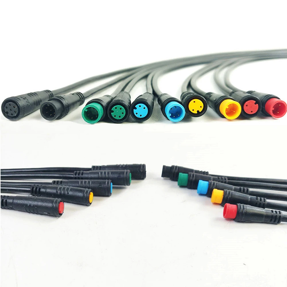 1Pcs 20cm Ebike Display Connector 2/3/4/5/6 Pin Cable Waterproof Connector Signal Line Plastic+Steel Extension Cord Ebike Access
1Pcs 20cm Ebike Display Connector 2/3/4/5/6 Pin Cable Waterproof Connector Signal Line Plastic+Steel Extension Cord Ebike Access