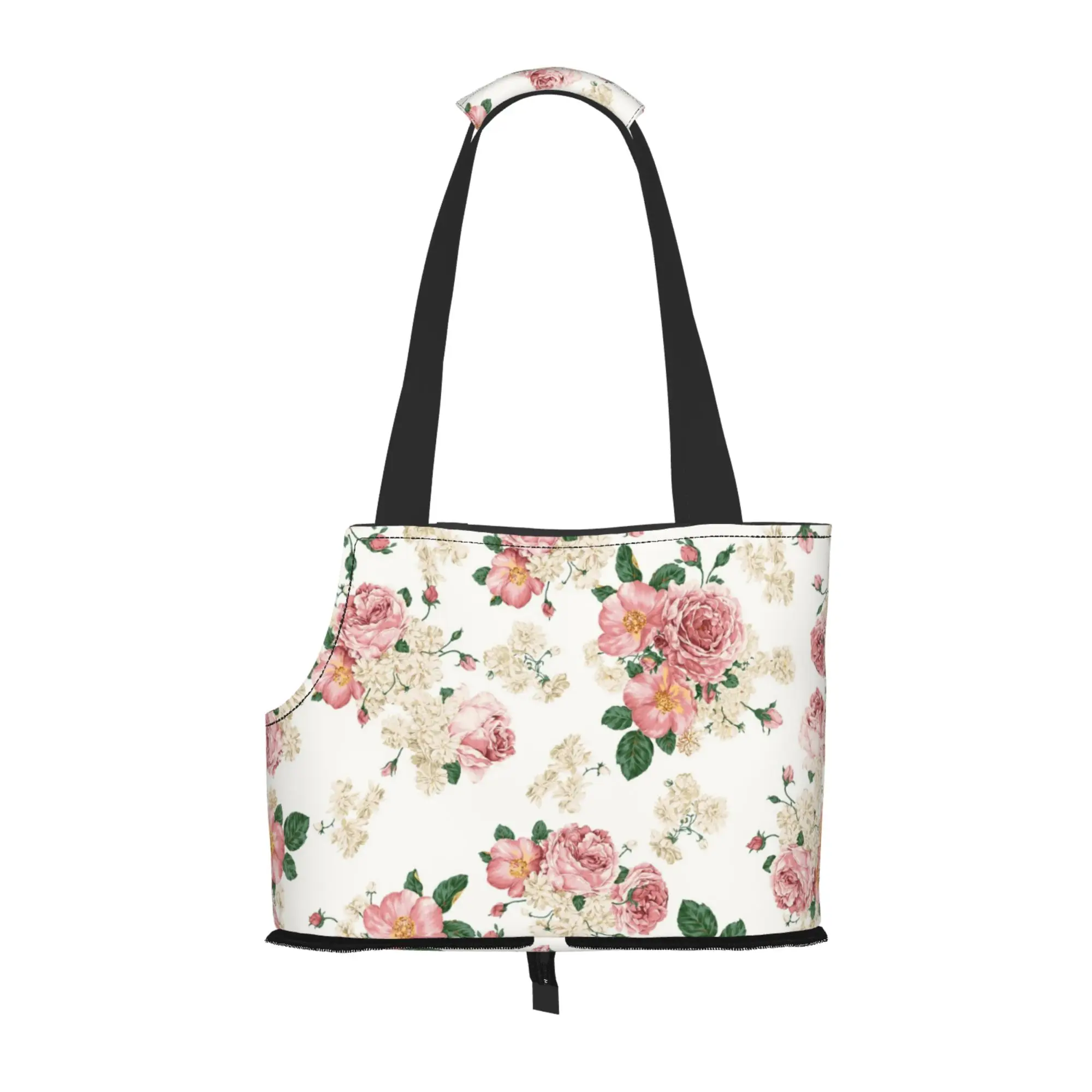 Pink Flower Dog Purse Carrier with Pocket and Safety Tether,Soft-Sided Small Dog Carrier for Pet Outdoor Shopping Tote Bag
Pink Flower Dog Purse Carrier with Pocket and Safety Tether,Soft-Sided Small Dog Carrier for Pet Outdoor Shopping Tote Bag