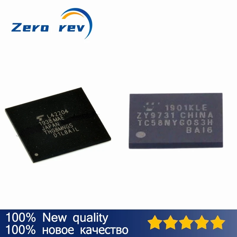 5-20Pcs 100% New Free Delivery THGBMNG5D1LBAIL THGBMNG5D1L BGA-153 TC58NYG0S3HBAI6 TC58NYG0S3H VFBGA-67
5-20Pcs 100% New Free Delivery THGBMNG5D1LBAIL THGBMNG5D1L BGA-153 TC58NYG0S3HBAI6 TC58NYG0S3H VFBGA-67