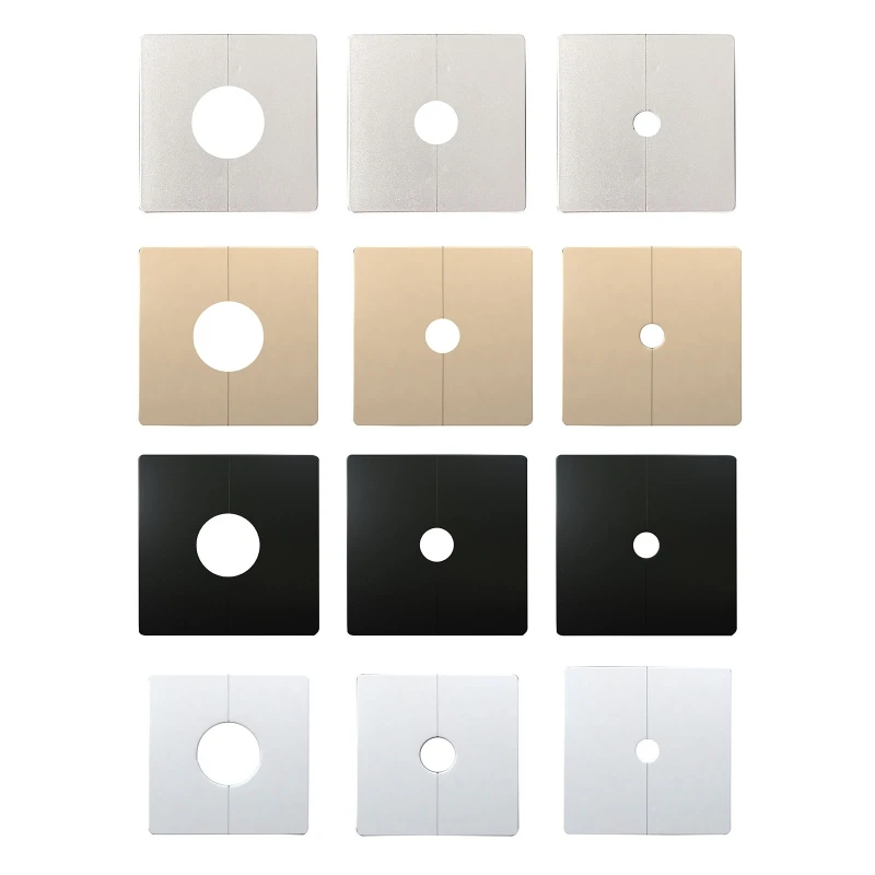 Plastic Split Square Escutcheon Plate Wall Split Flange Snap-on Hole Decorative Cover for Home, Office, Shopping Mall Dropship
Plastic Split Square Escutcheon Plate Wall Split Flange Snap-on Hole Decorative Cover for Home, Office, Shopping Mall Dropship