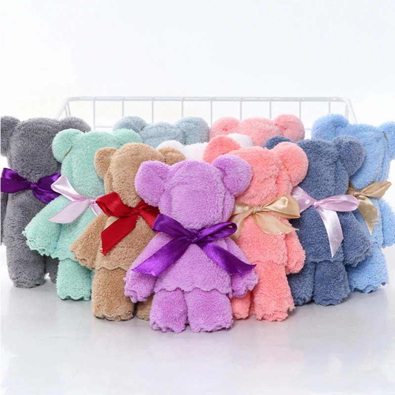 Cute Coral Velvet Bear Towel Adult Towel Baby Full Moon Ceremony Feast Wedding Gift Business Annual Meeting Gift Transparent Bag
Cute Coral Velvet Bear Towel Adult Towel Baby Full Moon Ceremony Feast Wedding Gift Business Annual Meeting Gift Transparent Bag
