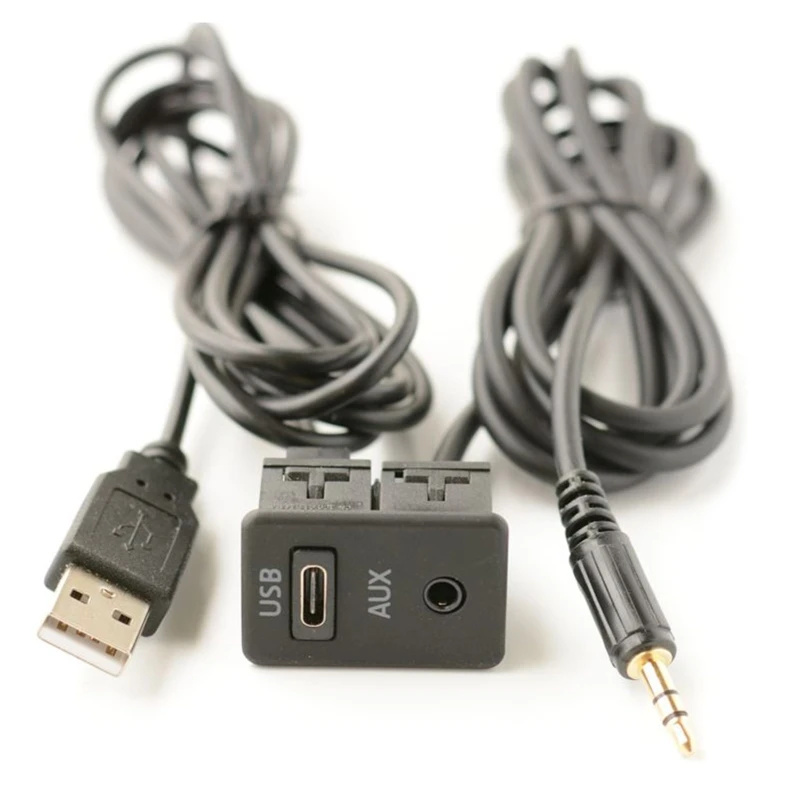 Auto Dashboard Extension Cable with Type-C Aux Interface Panel Flush Mount Extension Cable Car Power Equipment
Auto Dashboard Extension Cable with Type-C Aux Interface Panel Flush Mount Extension Cable Car Power Equipment