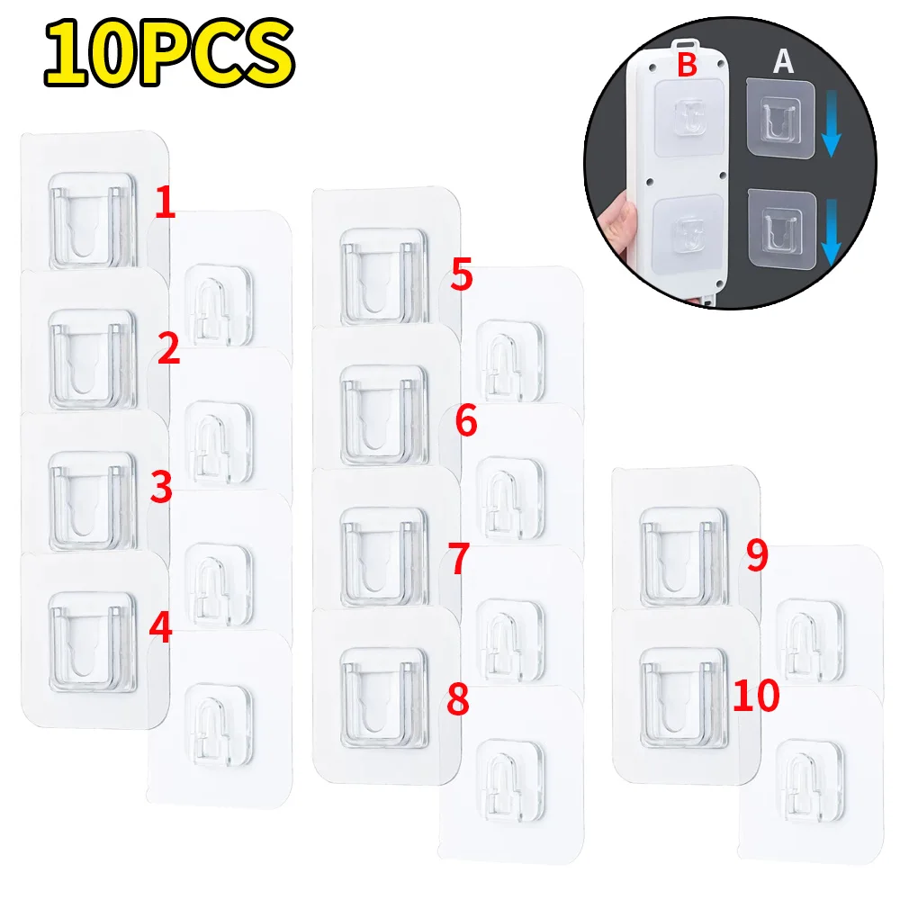 Прозрачный самоклеящийся крючок для кухни и ванной
Прозрачный самоклеящийся крючок для кухни и ванной