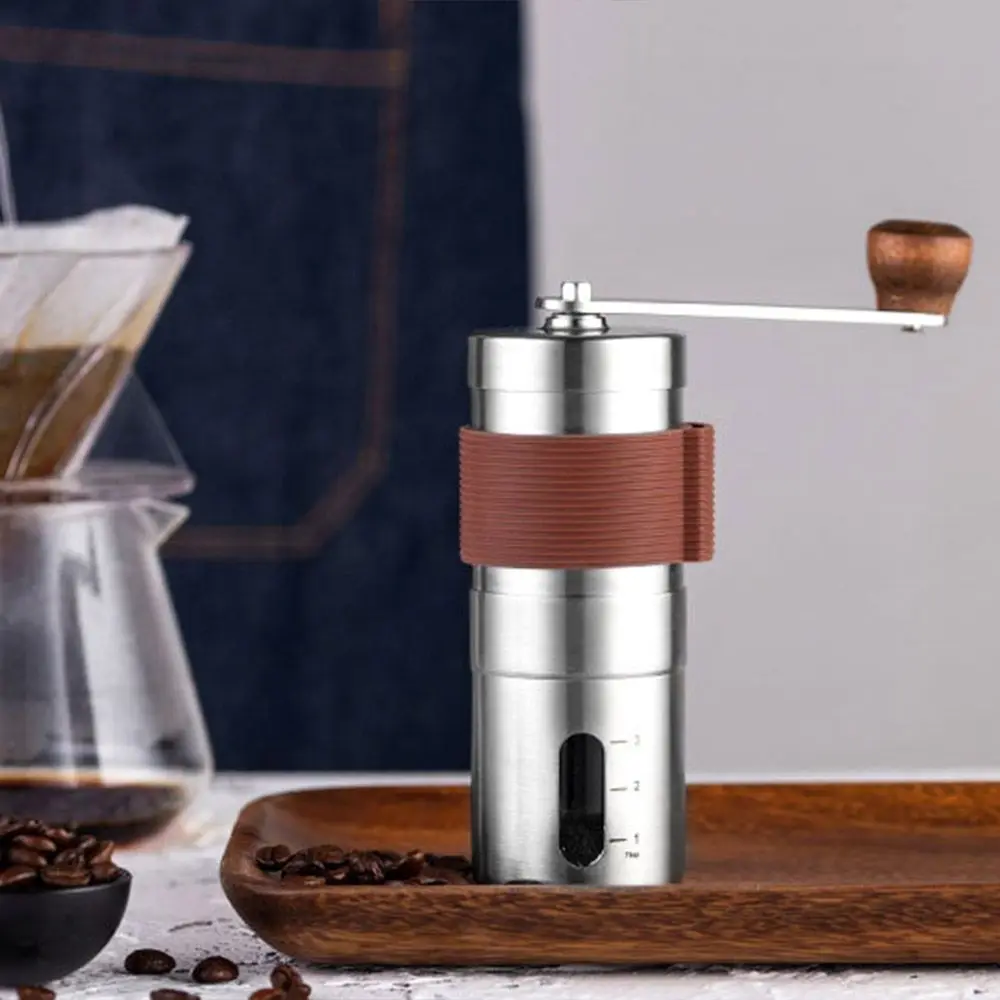 Grinders Spice Grinder Espresso Grinder Manual Coffee Grinder Adjustable Knob Setting Coffee Bean Mill Stainless Steel
Grinders Spice Grinder Espresso Grinder Manual Coffee Grinder Adjustable Knob Setting Coffee Bean Mill Stainless Steel
