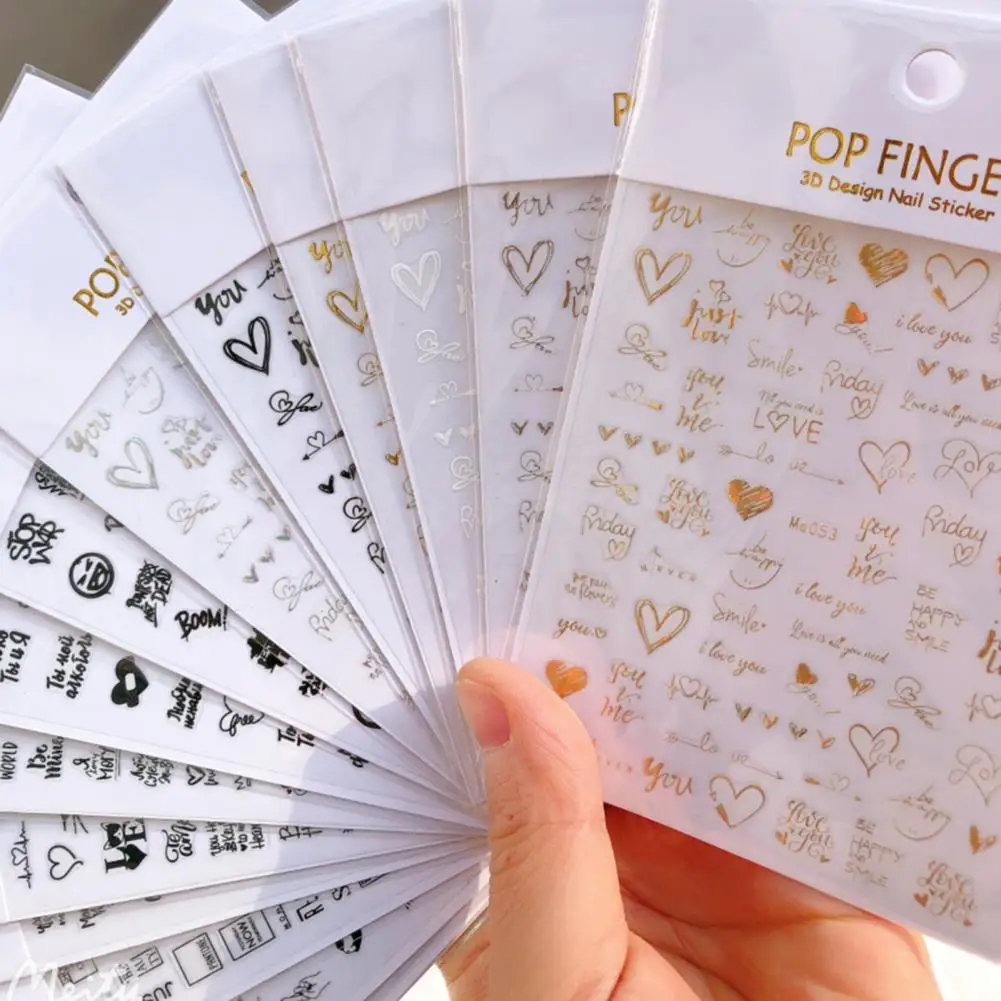 Модные наклейки для ногтей, не выцветающие гладкие наклейки для ногтей на День святого Валентина, дизайнерские наклейки «сделай сам», наклейки для маникюра
Модные наклейки для ногтей, не выцветающие гладкие наклейки для ногтей на День святого Валентина, дизайнерские наклейки «сделай сам», наклейки для маникюра