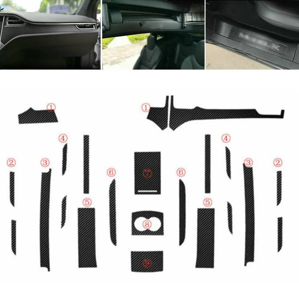 1 комплект наклеек для Tesla Model X/S 3D, углеродное волокно, центральная консоль, виниловая наклейка, отделка интерьера, фотооболочка, отделка, нак...
1 комплект наклеек для Tesla Model X/S 3D, углеродное волокно, центральная консоль, виниловая наклейка, отделка интерьера, фотооболочка, отделка, нак...