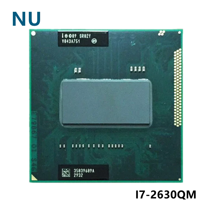 Intel Core I7-2630QM SR02Y Processor i7 2630QM notebook Laptop CPU Socket G2 rPGA988B Suitable for HM65 75 76 77 chipset laptop
Intel Core I7-2630QM SR02Y Processor i7 2630QM notebook Laptop CPU Socket G2 rPGA988B Suitable for HM65 75 76 77 chipset laptop