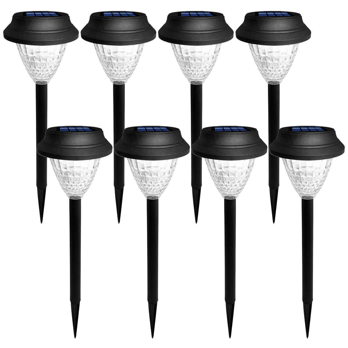 New 8 Pack Solar Pathway Lights Waterproof Solar Garden Lights Decorative Solar Landscape Lights Auto-on/off Solar Lawn Light
New 8 Pack Solar Pathway Lights Waterproof Solar Garden Lights Decorative Solar Landscape Lights Auto-on/off Solar Lawn Light