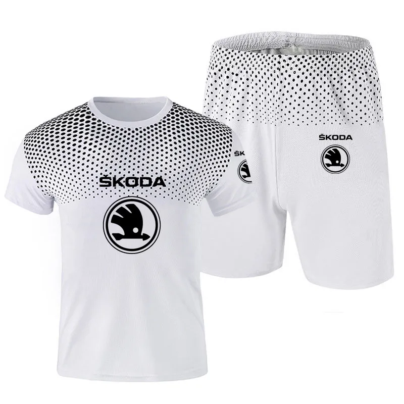 2022 Skoda logo Breathable Comfortable Cotton Men's T-Shirt Set Brand High Quality Summer Fitness Men's Short Sleeve Suit
2022 Skoda logo Breathable Comfortable Cotton Men's T-Shirt Set Brand High Quality Summer Fitness Men's Short Sleeve Suit
