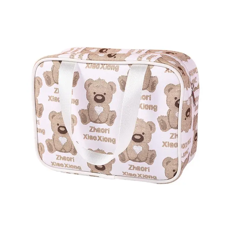 Cute Bear Makeup Pouch Women Large Capacity Portable Cosmetic Box Case Bags Female Storage Makeup Cases
Cute Bear Makeup Pouch Women Large Capacity Portable Cosmetic Box Case Bags Female Storage Makeup Cases