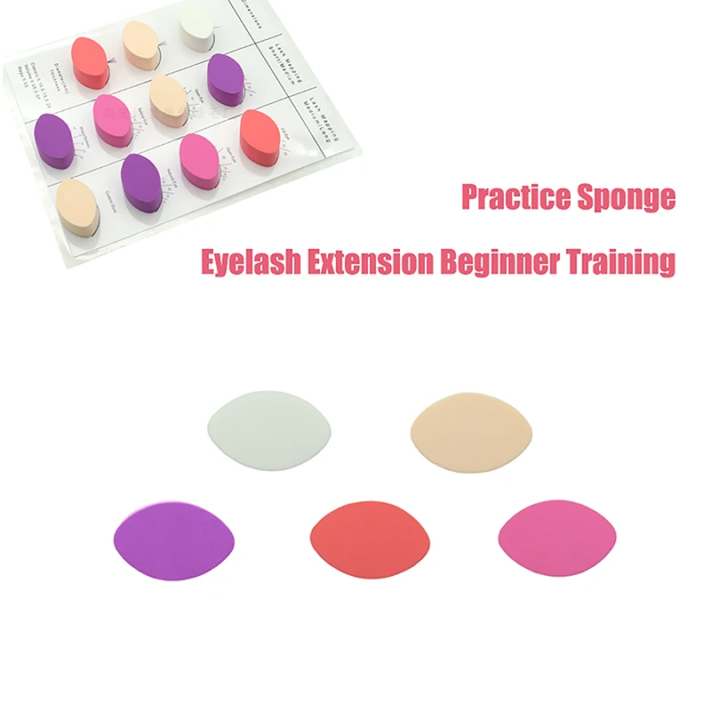 10Pcs Eye Shaped Practice Sponges Reusable Lash Extension Practice Beginner Training
10Pcs Eye Shaped Practice Sponges Reusable Lash Extension Practice Beginner Training