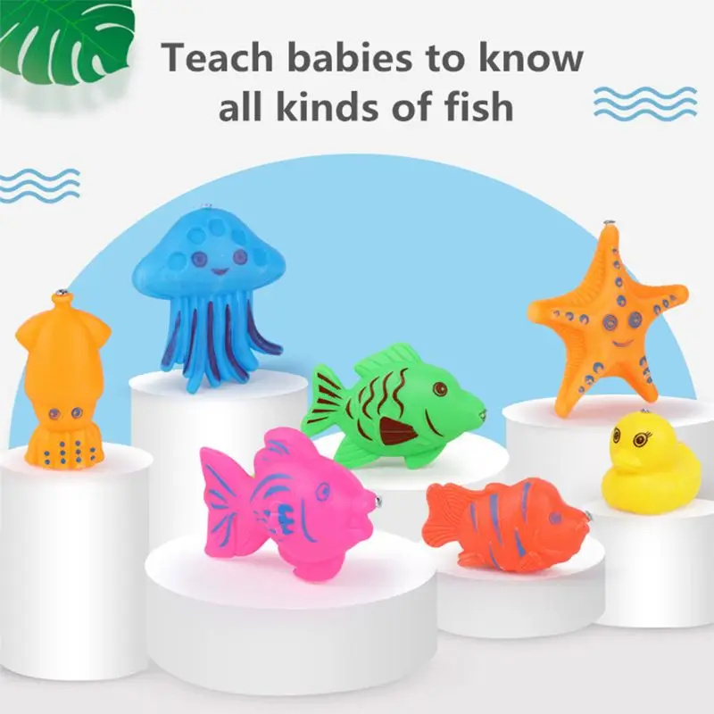 Creative Baby Bathing Toy 22-piece Magnetic Fishing Toy Set Bath Toys High Quality Exquisite
Creative Baby Bathing Toy 22-piece Magnetic Fishing Toy Set Bath Toys High Quality Exquisite