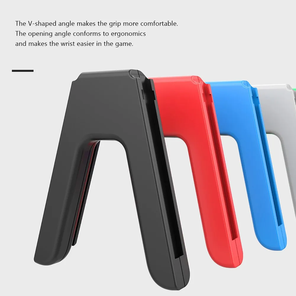 

2023 New Handle Grip For Nintendo Switch JoyCon Controller Dock For Switch Dock Station For NS Gamepad Stand Holder Accessories