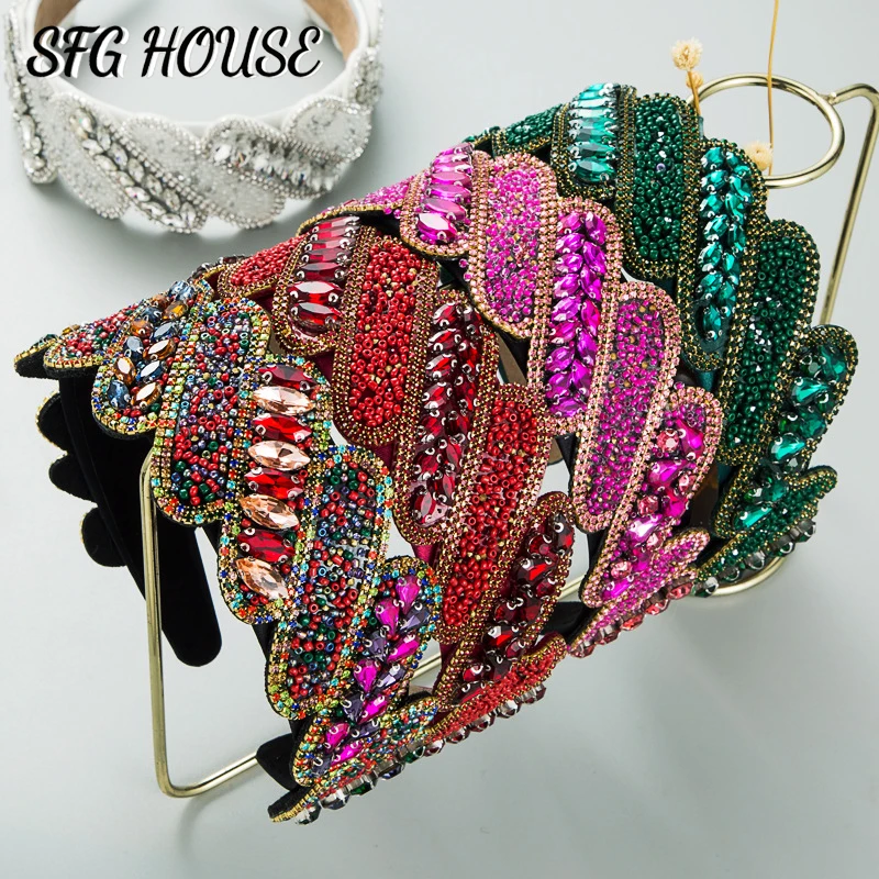 Sparkly Padded Colorful Rhinestones Headbands Full Crystal Luxurious Limited Edition Hairbands For Bridal Women Baroque Headband
Sparkly Padded Colorful Rhinestones Headbands Full Crystal Luxurious Limited Edition Hairbands For Bridal Women Baroque Headband
