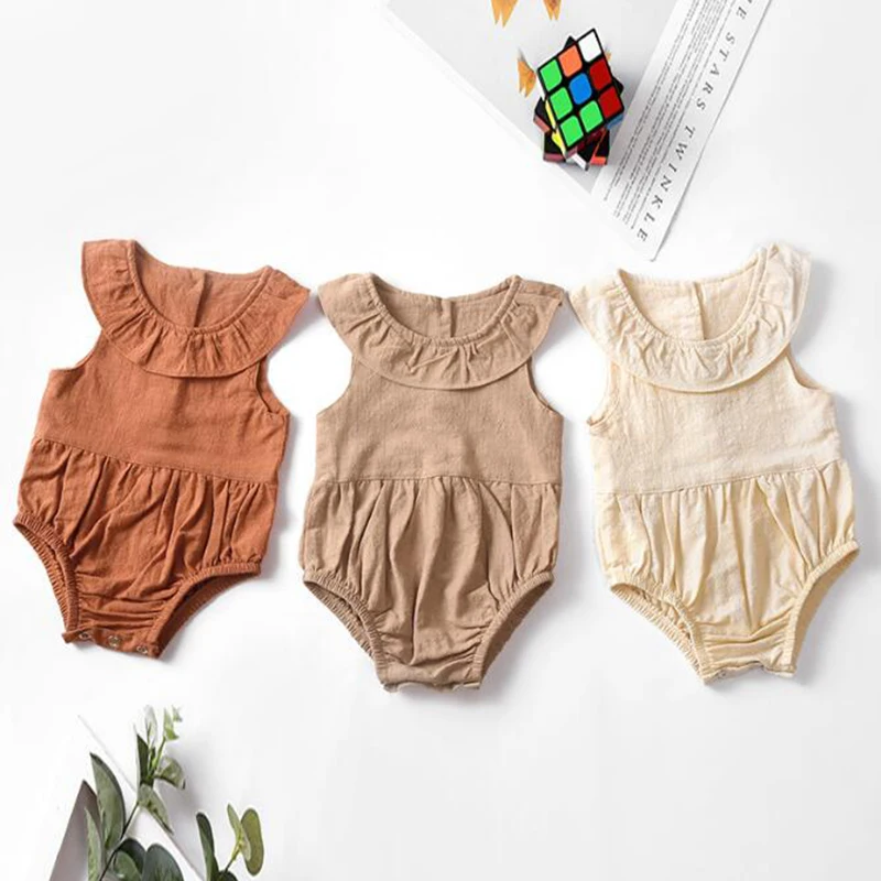 Newborn Summer Kids Baby Boys Girls Sleeveless Pure Color Jumpsuits Clothes New 2022 Infant Kids Baby Boys Girls Children Romper
Newborn Summer Kids Baby Boys Girls Sleeveless Pure Color Jumpsuits Clothes New 2022 Infant Kids Baby Boys Girls Children Romper