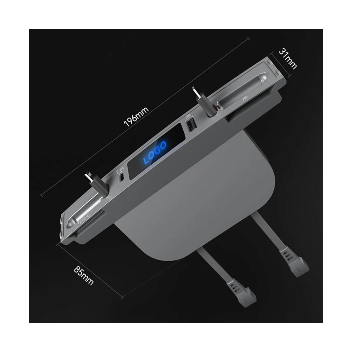 Suitable for Tesla Model3/Y with Telescopic Cable Central Control Docking Station HUB Car QC3.0 Fast Charging,C
Suitable for Tesla Model3/Y with Telescopic Cable Central Control Docking Station HUB Car QC3.0 Fast Charging,C