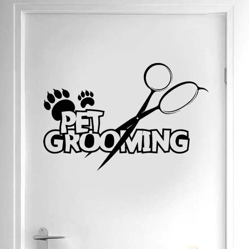 Наклейка на стену для салона красоты животных
Наклейка на стену для салона красоты животных