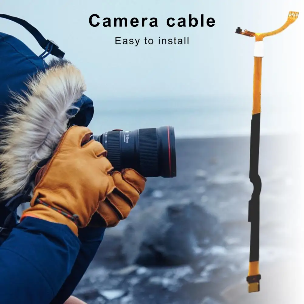 Repair Parts Lens Aperture Cable FPC Camera Accessories Useful DSLR Camera Lens Aperture Cable Replacement with Sensor
Repair Parts Lens Aperture Cable FPC Camera Accessories Useful DSLR Camera Lens Aperture Cable Replacement with Sensor