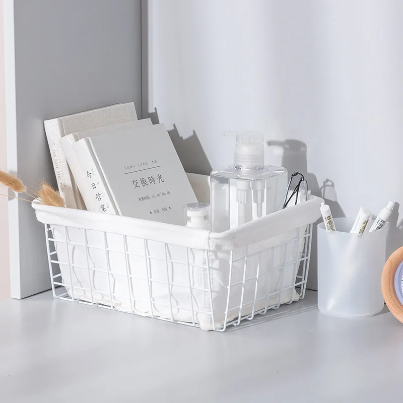 Wrought Iron Storage Basket Tableware Sundries Organizer Desktop Organizer Books Holder Kitchen Sundries Container Household Sim
Wrought Iron Storage Basket Tableware Sundries Organizer Desktop Organizer Books Holder Kitchen Sundries Container Household Sim