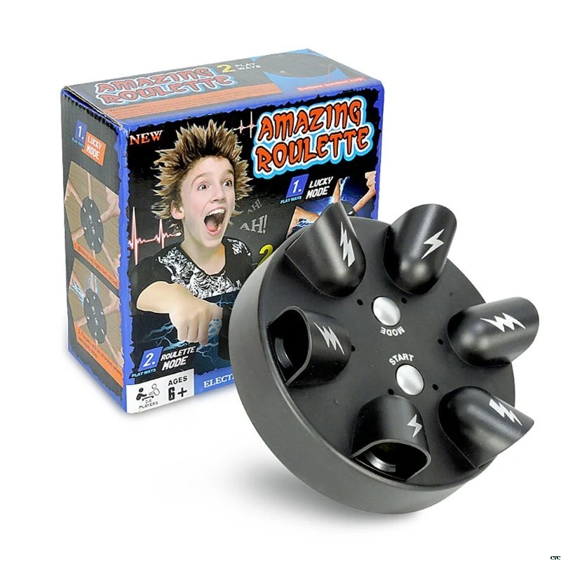 Interesting Electric Shock Finger Game Machine Children Electric Shocking Roulette Lie Detector Punishment Props Tricky Toy
Interesting Electric Shock Finger Game Machine Children Electric Shocking Roulette Lie Detector Punishment Props Tricky Toy