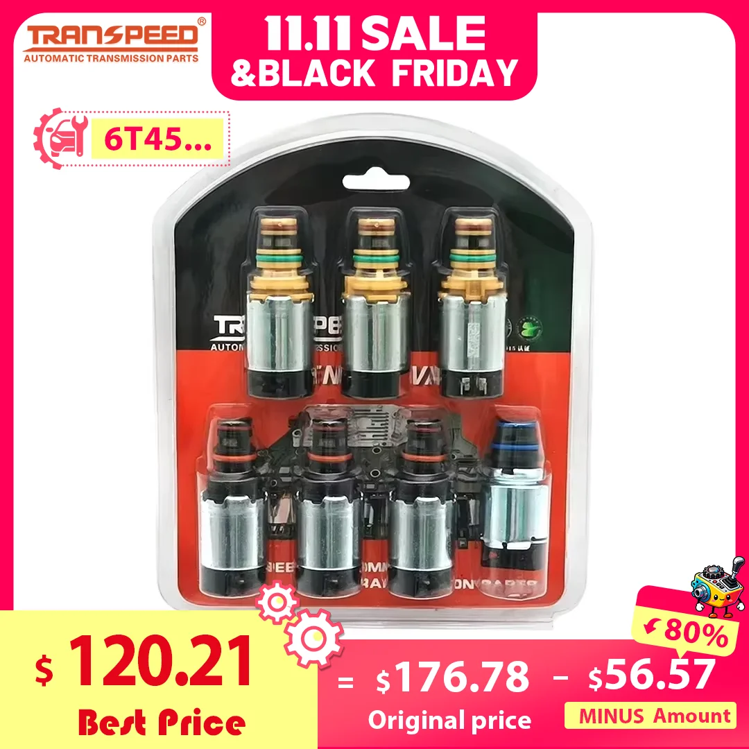 TRANSPEED 6T30 6T40 6T45 6T50 Комплект соленоидов автоматической коробки передач для Chevrolet Cruze Malibu Captiva Buick 6T30E 6T40E 6T45E 6T50E
TRANSPEED 6T30 6T40 6T45 6T50 Комплект соленоидов автоматической коробки передач для Chevrolet Cruze Malibu Captiva Buick 6T30E 6T40E 6T45E 6T50E
