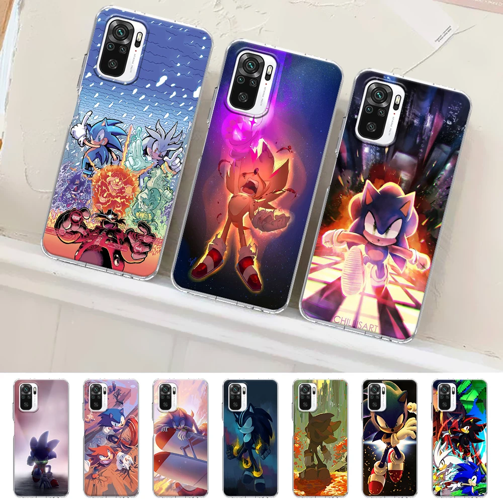 

Supersonics-S-Sonics-Game Case for Xiaomi Redmi Note 11 10 9S K40 9 8 Pro Shell 8T 9T 7A 10C 11E 11T 5G 11S TPU Soft Phone Cover