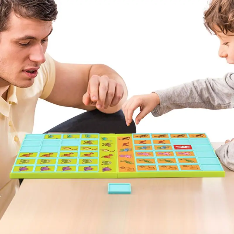 

Flip Cards Game Dinosaur Board Cards Game Preschool Memory Games Brain Teaser Early Development Educational Toy For Kids