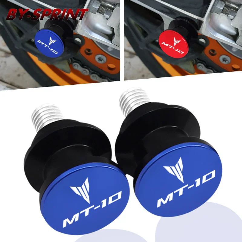 6MM Motorcycle CNC Swingarm Spools Stand Screws Protector LOGO For YAMAHA MT-01 2004-2014 MT-10 2016-2021 MT10 MT01
6MM Motorcycle CNC Swingarm Spools Stand Screws Protector LOGO For YAMAHA MT-01 2004-2014 MT-10 2016-2021 MT10 MT01