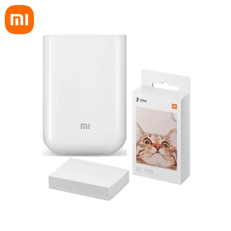 Мини карманный принтер Xiaomi Mi Mijia ZINK/набор бумаги для фотографирования, умная печать, 3-дюймовое приложение Mijia Mihome
Мини карманный принтер Xiaomi Mi Mijia ZINK/набор бумаги для фотографирования, умная печать, 3-дюймовое приложение Mijia Mihome