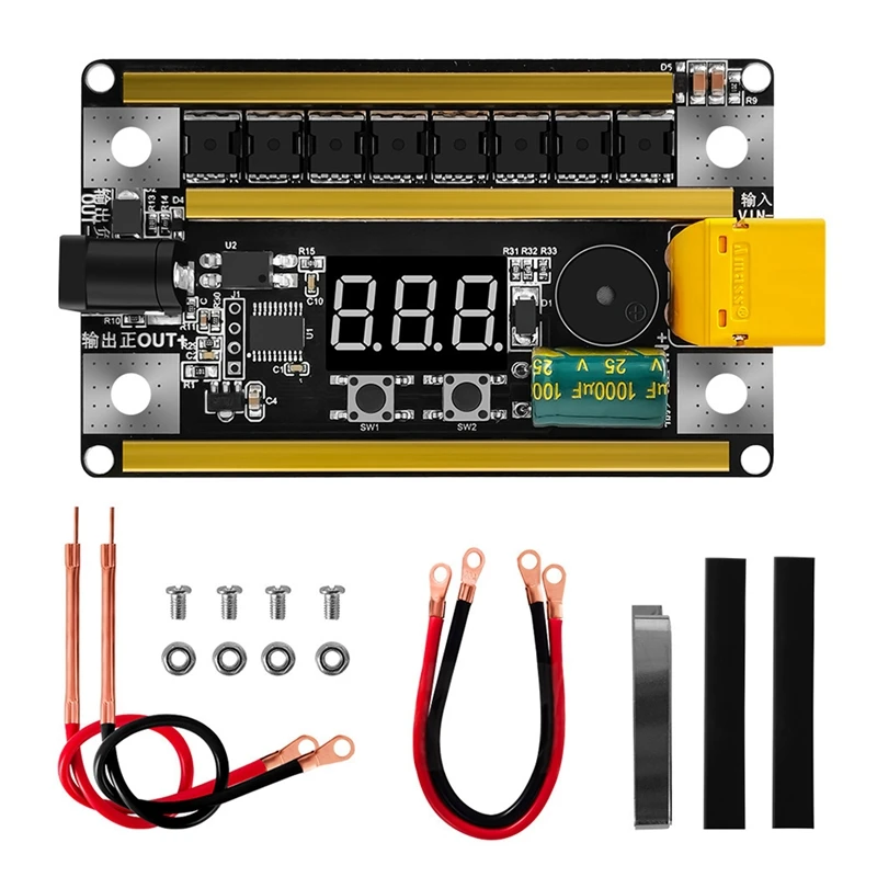 GX591 8-24 В точечный сварочный аппарат DIY Kit 99 передач Регулируемая мощность мини-сварочный аппарат панель управления для сварки 18650
GX591 8-24 В точечный сварочный аппарат DIY Kit 99 передач Регулируемая мощность мини-сварочный аппарат панель управления для сварки 18650