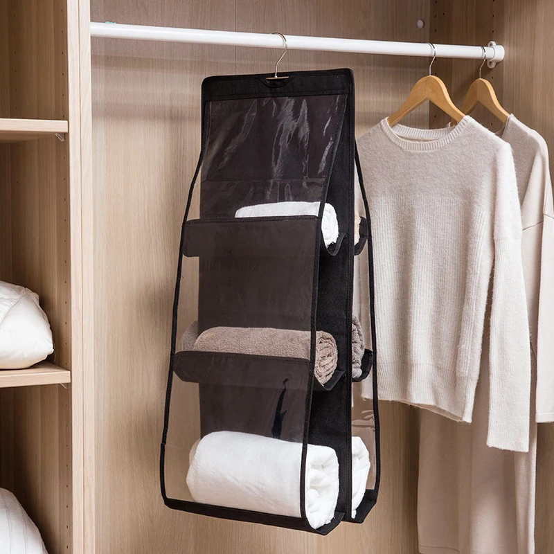 Hanging Storage Artifact Bag Handbag Dust-Proof Cover Door Behind Bag Storage Hanging Shelf Household Dormitory Storage Bag
Hanging Storage Artifact Bag Handbag Dust-Proof Cover Door Behind Bag Storage Hanging Shelf Household Dormitory Storage Bag