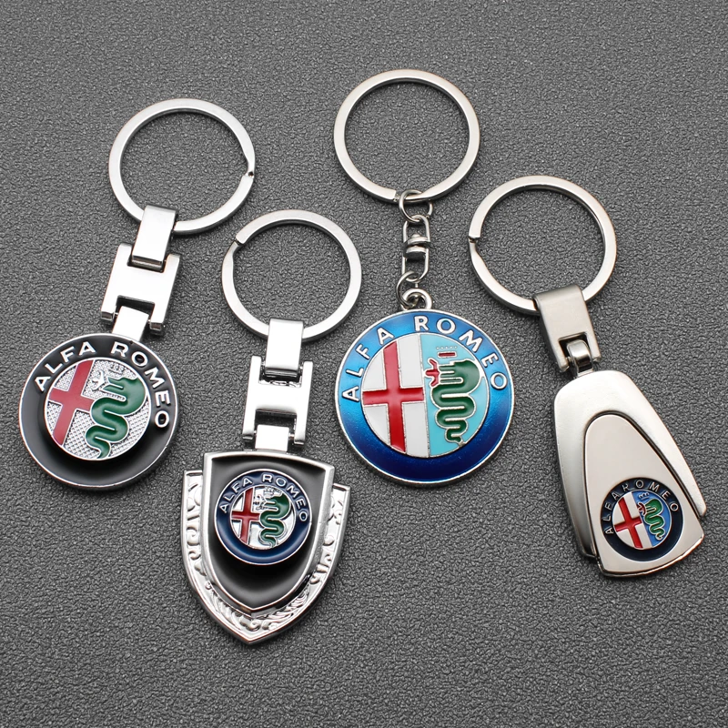 Car Styling 3D Metal Leather Keychain For Alfa Romeo 159 147 156 164 Giulietta Brera Giulia Mito GTA Key Chain Rings Accessories
Car Styling 3D Metal Leather Keychain For Alfa Romeo 159 147 156 164 Giulietta Brera Giulia Mito GTA Key Chain Rings Accessories