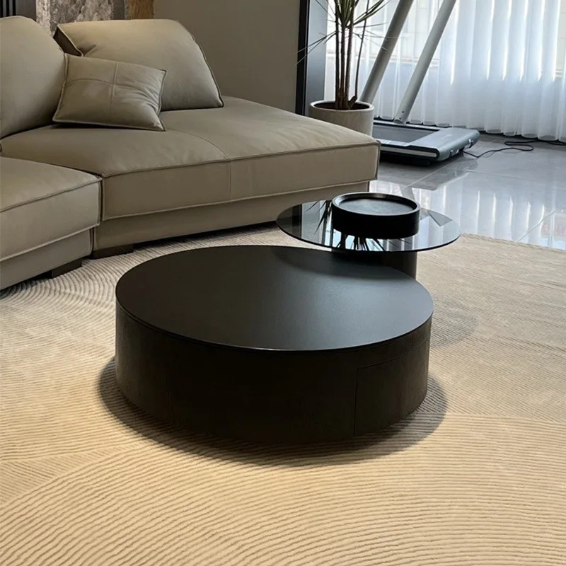 Черная кожа, твердая древесина, минималистический Современный художественный дизайн, роскошная фотомебель для гостиной, Круглый таволин
Черная кожа, твердая древесина, минималистический Современный художественный дизайн, роскошная фотомебель для гостиной, Круглый таволин