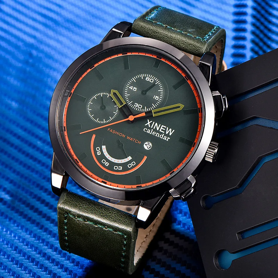 Vintage Classic Mens Waterproof Date Leather Strap Sport Quartz Army Watch Bw Relogio Masculino Montre Homme Pagani Design
Vintage Classic Mens Waterproof Date Leather Strap Sport Quartz Army Watch Bw Relogio Masculino Montre Homme Pagani Design