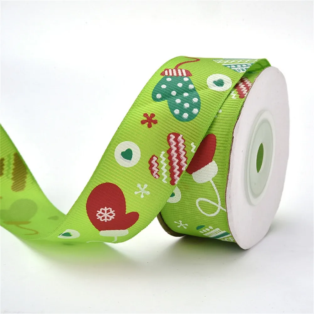 10 Yards 2.5cm Christmas Ribbon Creative Christmas Element Pattern Printed Snowflake Grosgrain Ribbons For Gift Wrapping Decor
10 Yards 2.5cm Christmas Ribbon Creative Christmas Element Pattern Printed Snowflake Grosgrain Ribbons For Gift Wrapping Decor