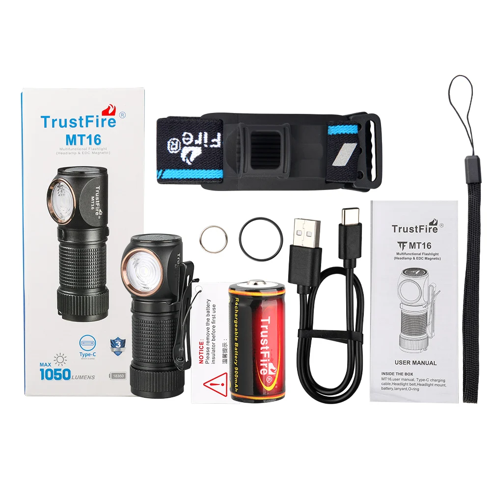 Налобный фонарь Trustfire MT16 черный алюминий 1000lm
Налобный фонарь Trustfire MT16 черный алюминий 1000lm