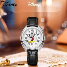 Disney Mickey Mouse Co-branded Watches in Ancient Style, Japanese Mechanical, Light Luxury, Waterproof, New, 2023