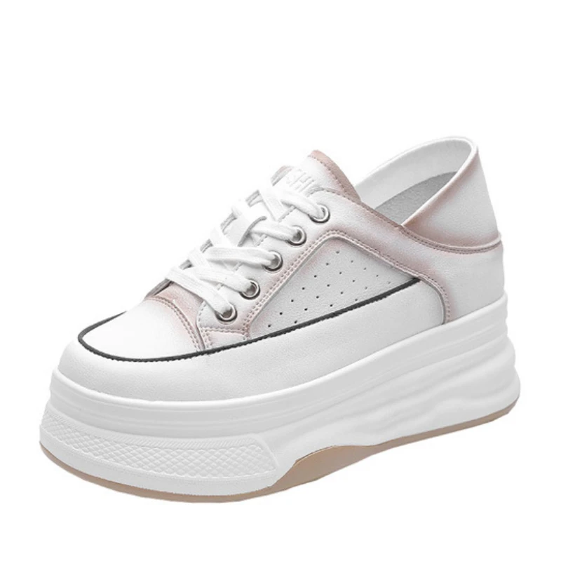 Fujin 7cm Women Casual Shoes Full Cow Genuine Leather Platform Shoes Wedge Sneakers High Heel Slippers Women Fashion Sneakers
Fujin 7cm Women Casual Shoes Full Cow Genuine Leather Platform Shoes Wedge Sneakers High Heel Slippers Women Fashion Sneakers