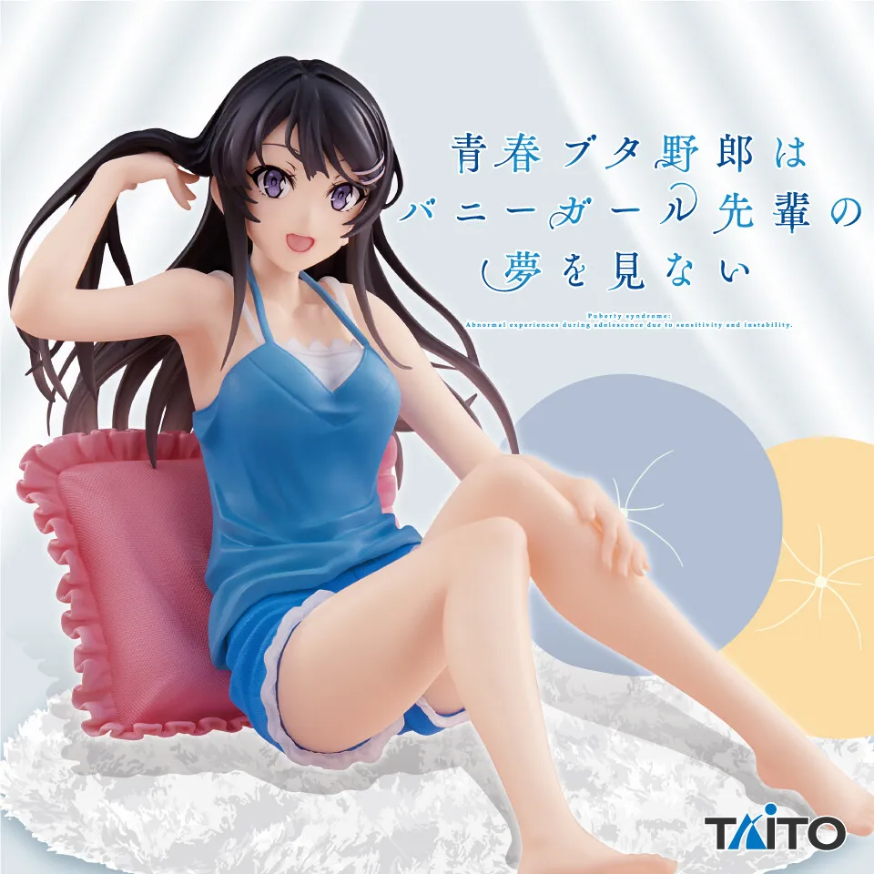 Фигурка из ПВХ juai Taito Coreful, оригинальная экшн-фигурка аobuta Sakurajima Mai Roomwear Ver Mai Senpai, коллекционные модели игрушек
Фигурка из ПВХ juai Taito Coreful, оригинальная экшн-фигурка аobuta Sakurajima Mai Roomwear Ver Mai Senpai, коллекционные модели игрушек